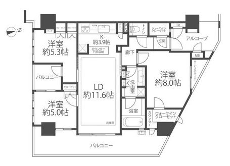 間取