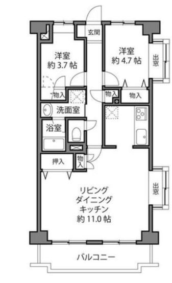 間取