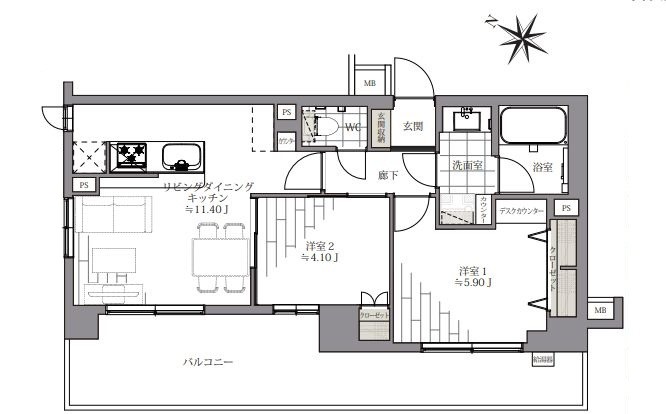 間取