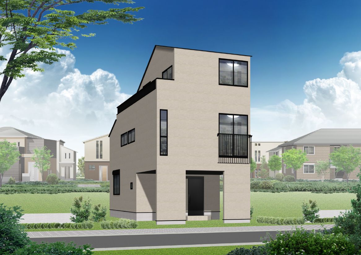 建物プラン例（パース・外観）