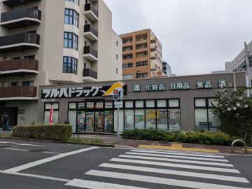 ツルハドラッグ中目黒２丁目店／徒歩10分・約750m