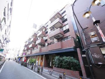 外観／お洒落なタイル張りの外観は高級感がございます。